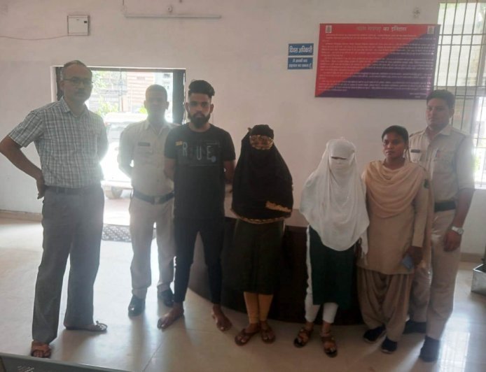रेल्वे बंगलापारा में हुये बलवा मामले के फरार तीन और आरोपी गिरफ्तार, कोतवाली पुलिस ने भेजा रिमांड