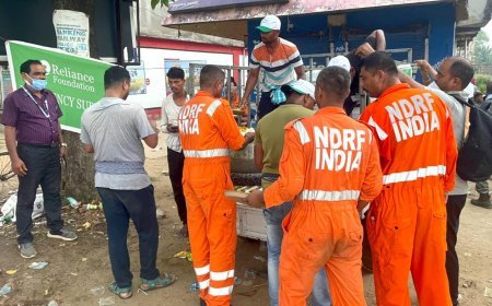 ରିଲାଏନ୍ସ ଫାଉଣ୍ଡେସନ ପକ୍ଷରୁ ଓଡ଼ିଶା ଟ୍ରେନ୍ ଦୁର୍ଘଟଣା ପାଇଁ ୧୦-ସୂତ୍ରୀ ରିଲିଫ୍ ପଦକ୍ଷେପ ଘୋଷଣା; ରିଲିଫ୍ ଉଦ୍ୟମରେ ସହାୟତା ଲାଗି ବିପର୍ଯ୍ୟୟ ପରିଚାଳନା ଟିମ୍ ନିୟୋଜିତ