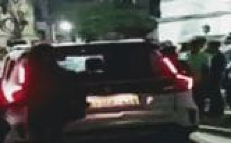 CAR HITS SEVERAL VEHICLES IN CUTTACK