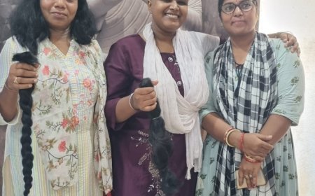 କେଶ ଥିଲେ ଦିଅନ୍ତୁ ନଥିଲେ ନିଅନ୍ତୁ - mission smile on the cancer survivor