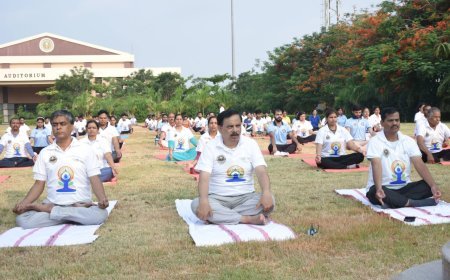 AIIMS BHUBANESWAR CELEBRATES 9TH INTERNATIONAL DAY OF YOGA