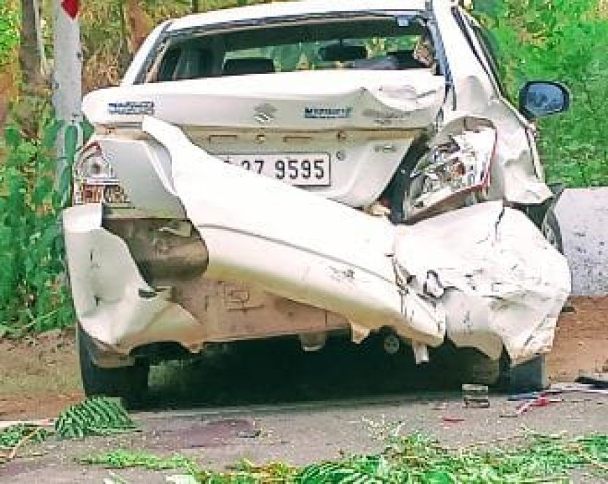 COLLISION BETWEEN AMBULANCE, CAR CLAIMS ONE LIFE & INJURES TWO