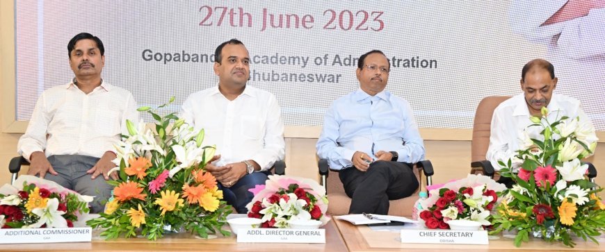 Inauguration Ceremony of Induction training programme for OAS-2020 (DR) Batch