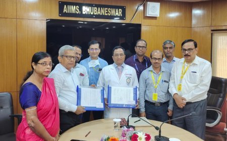 AIIMS BHUBANESWAR INKS MOU WITH SVNIRTAR FOR ACADEMIC, RESEARCH & PATIENT CARE