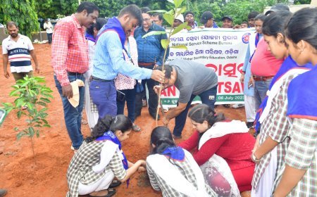 NSS BUREAU OF CHSE CELEBRATES VAN MAHOTSAV WEEK 2023
