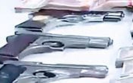 ILLEGAL FIREARMS TRADING GANG BUSTED IN SAMBALPUR