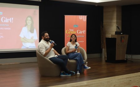 STAND UP & YOU GROW GIRL, WITH NAVYA NANDA AT NMIMS BENGALURU EMPOWERS STUDENTS AND SPARKS MEANINGFUL CONVERSATIONS
