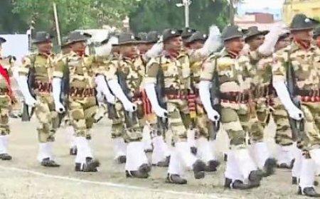 FULL DRESS REHEARSAL HELD IN BHUBANESWAR FOR INDEPENDENCE DAY PARADE