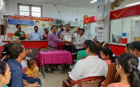 ରଘୁନାଥପୁର ଉପ-ଡାକଘରେ "ମହିଳା ସମ୍ମାନ ସେଭିଙ୍ଗସ୍ ସାର୍ଟିଫିକେଟ୍" ଯୋଜନା ମହୋତ୍ସବ ଅନୁଷ୍ଠିତ