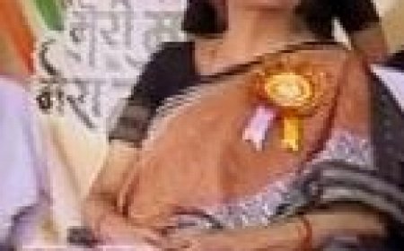 UNION MINISTER NIRMALA SITHARAMAN ADMINISTERS 'PANCH PRAN PLEDGE' IN PURI