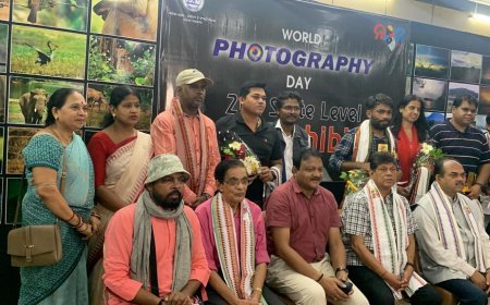 PHOTO EXHIBITION INAUGURATED IN BHUBANESWAR ON WORLD PHOTOGRAPHY DAY
