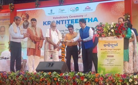 VALEDICTORY PROGRAMME OF KRANTITEERTHA HELD