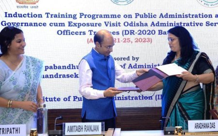 MoU signed between Indian Institute of Public Administration (IIPA) and Gopabandhu Academy of Administration (GAA) in Delhi
