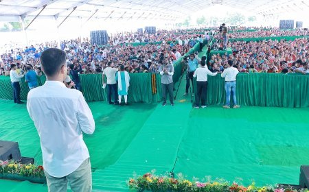 5T SECRETARY CONTINUES GANJAM DISTRICT VISIT, REVIEWS PROGRESS OF SEVERAL PROJECTS