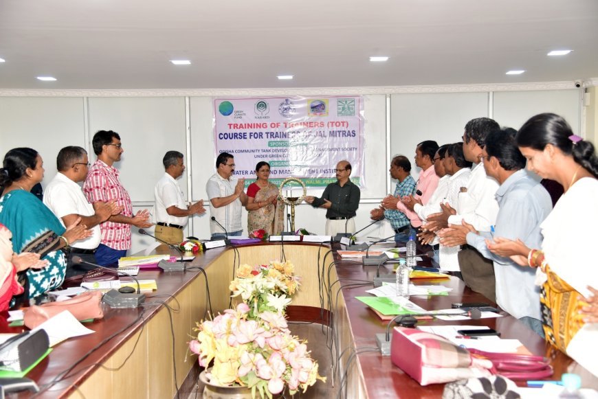 ୧୫ ଟିଜିơାେର ଜଳମିǿ ମାନŋର ȄଶିŁଣ ପାଇଁ ୱାଲମୀ, ଓଡ଼ଶିାର ପଦେŁପ