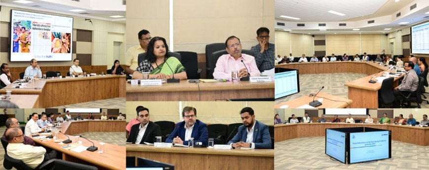 ମୁଖȻ ଶାସନ ସଚବିŋ ଅżŁତାେର ସଚବିƱରୀୟ େବଠୖକ ଅନୁƪିତ  ଜୁଲାଇ ମାସ ସŶୁ ା ବଭିିƊ ବଭିାଗର କାଯƽȻ ସଫଳତା ସƓକƽେର ଆେଲାଚନା