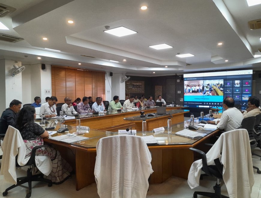 DC-cum ACS Reviews progress of projects on Climate Resilient Agriculture.