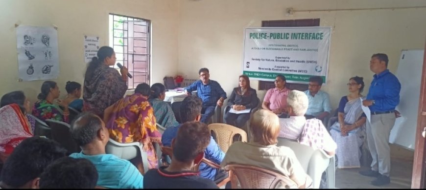 POLICE-PUBLIC INTERFACE ORGANISED BY SNEH
