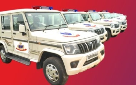 CM FLAGS OFF 190 POLICE VEHICLES