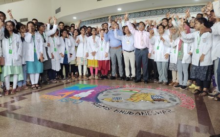 CHANDRAYAN MAHOTSAV SPARKS ECSTATIC ENVIRONMENT AT AIIMS BHUBANESWAR