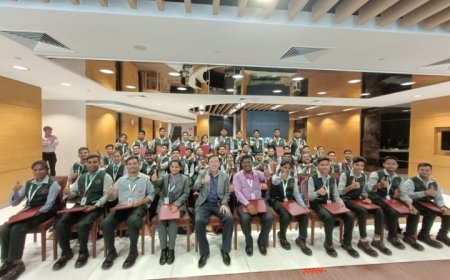 40 WORLD SKILL CENTER STUDENTS RETURN ODISHA POST STUDENT EXCHANGE PROGRAM AT SINGAPORE