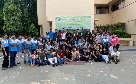 TREE PLANTATION DRIVE HELD AT XIMB