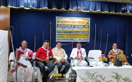 ଜୁନିୟର ରେଡକ୍ରସ୍ ପ୍ରଶିକ୍ଷଣ ଶିବିର