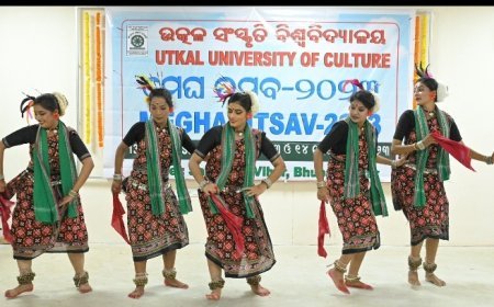 ଉତ୍କଳ ସଂସ୍କୃତି ବିଶ୍ୱବିଦ୍ୟାଳୟ ରେ ମେଘ ଉତ୍ସବ ୨୦୨୩ ଉଦ୍ଘାଟିତ