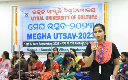 ଉତ୍କଳ ସଂସ୍କୃତି ବିଶ୍ୱବିଦ୍ୟାଳୟ ରେ ମେଘ ଉତ୍ସବ ୨୦୨୩ ଉଦଯାପିତ