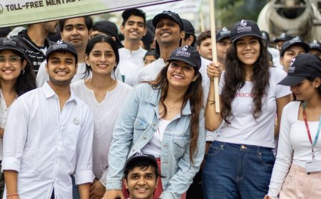 NMIMS BENGALURU ORGANISES WALKATHON TO CREATE MENTAL HEALTH AWARENESS