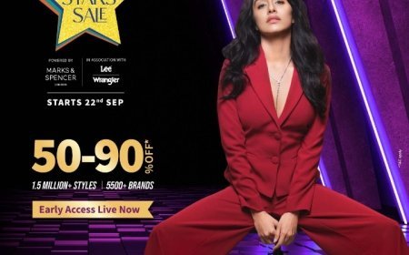 AJIO ANNOUNCES ALL STARS SALE; ADDS 500 NEW BRANDS AND EXPANDS TO OVER 1.5 MILLION STYLES
