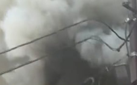 ଲୁଗା ଦୋକାନରେ ଭୟାବହ ଅଗ୍ନିକାଣ୍ଡ