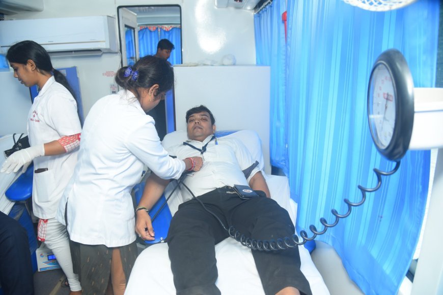 BLOOD DONATION CAMP ORGANISED BY DEPARTMENT OF TOURISM ON THE OCCASION OF WORLD TOURISM DAY 2023