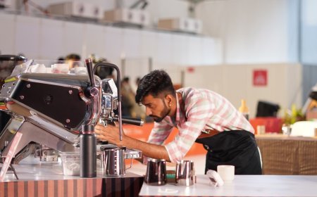 THIRD WAVE COFFEE'S SANTHOSH BASAVARAJ CLINCHES THIRD PLACE IN NATIONAL BARISTA CHAMPIONSHIP AT WORLD COFFEE CONFERENCE