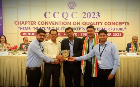 AM/NS INDIA’S ODISHA OPERATIONS BAGS PRESTIGIOUS AWARDS IN CCQC 2023