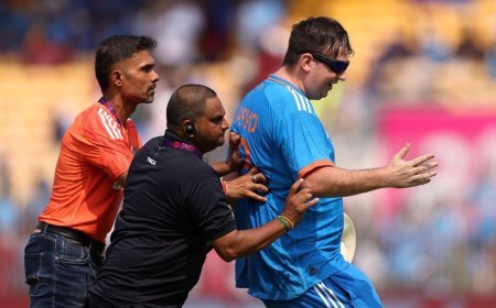 ଭାରତ-ଅଷ୍ଟ୍ରେଲିଆ ମ୍ୟାଚ୍ ମଝିରେ ମୈଦାନରେ ପଶିଲେ ଜ୍ରାଭୋ ୬୯