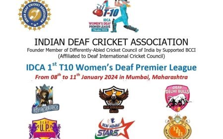 MUMBAI TO HOST 1ST IDCA T-10 WOMEN'S DEAF PREMIER LEAGUE FROM JANUARY 8
