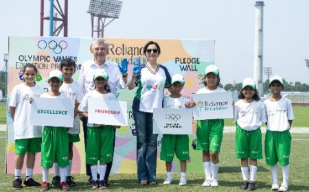 RELIANCE FOUNDATION’S WORK EXACTLY REFLECTS OUR OLYMPIC VALUES AND OUR APPROACH: IOC PRESIDENT THOMAS BACH