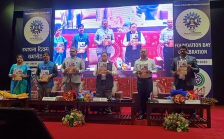82ND CSIR-FOUNDATION DAY CELEBRATED AT CSIR_IMMT BHUBANESWAR