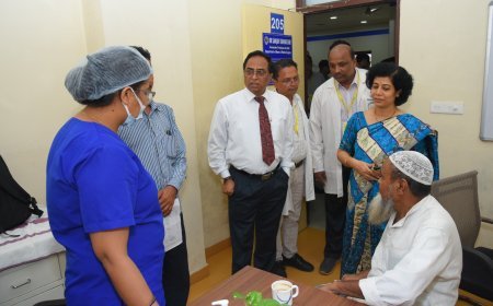 UNION HEALTH JOINT SECRETARY VISITS AIIMS BHUBANESWAR, APPLAUDS FOR ADVANCED AND QUALITY HEALTH CARE FACILITY