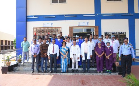 କେନ୍ଦ୍ର ସ୍ୱାସ୍ଥ୍ୟ ମନ୍ତ୍ରଣାଳୟ ଯୁଗ୍ମ ସଚିବଙ୍କ ଏମ୍‌ସ ଭୁବନେଶ୍ୱର ଗସ୍ତ; ଗୁଣାତ୍ମକ ସ୍ୱାସ୍ଥ୍ୟସେବା, ଗବେଷଣା, ମେଡିକାଲ୍‌ ଶିକ୍ଷା ଏବଂ ସ୍ୱଚ୍ଛତା କ୍ଷେତ୍ରରେ ଅନୁକରଣୀୟ କାର୍ଯ୍ୟ ନିମନ୍ତେ ପ୍ରଶଂସା