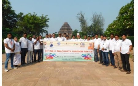 FIT INDIA SWACHHATA FREEDOM RUN’ 4.0 AT KONARK