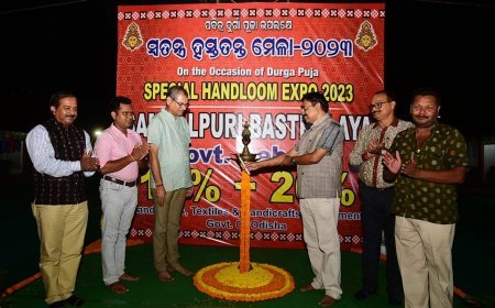 SPECIAL HANDLOOM & HANDICRAFTS EXPO-2023 KICK STARTS IN BHUBANESWAR