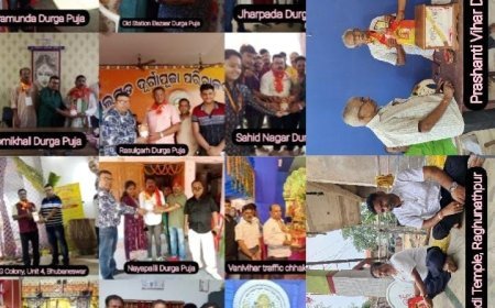 ଓଡ଼ିଶା ରେ ଓ ଆଦିଶକ୍ତି ଟ୍ରଷ୍ଟ ପକ୍ଷରୁ ଶାନ୍ତି ଶୃଙ୍ଖଳା ଓ ସଂଜମତା ରକ୍ଷା କରି ଦୂର୍ଗା ପୂଜା କରିଥିବା ବିଭିନ୍ନ ଅନୁଷ୍ଠାନ ବେଷ୍ଟ ଡିସିପ୍ଲିନ ପୁଜା କମିଟି ଭାବେ ସମ୍ଵର୍ଦ୍ଧିତ