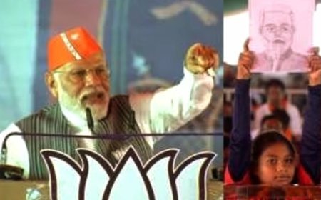 PM MODI WRITES TO GIRL FROM KANER WHO DREW SKETCH OF HIM