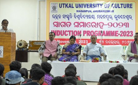 ଉତ୍କଳ ସଂସ୍କୃତି ବିଶ୍ଵବିଦ୍ୟାଳୟରେ 'ସଂକଳ୍ପ ସମାରୋହ' -୨୦୨୩ ଅନୁଷ୍ଠିତ