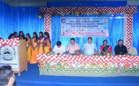 ONE DAY SENSITIZATION PROGRAMME ON DIGITAL INDIA FOR NSS VOLUNTEERS ORGANISED IN SAMBALPUR