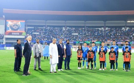 CM NAVEEN PATNAIK INAUGURATES AIFF-FIFA FOOTBALL ACADEMY IN PRESENCE OF ARSENE WENGER