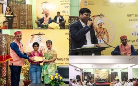 NIFT BHUBANESWAR CELEBRATES 3RD JANJATIYA GAURAV DIVAS