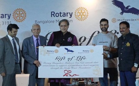 ROTARY BANGALORE MIDTOWN GENNEXT HOSTS GIFT OF LIFE